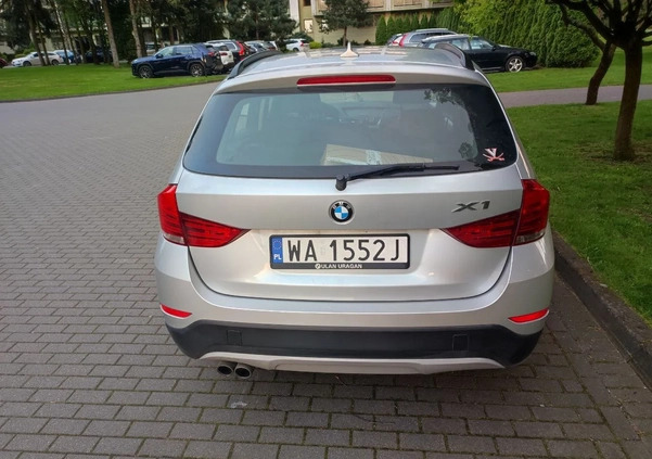 BMW X1 cena 52700 przebieg: 98350, rok produkcji 2015 z Warszawa małe 154